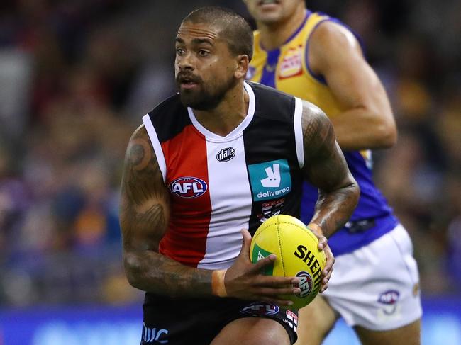 Bradley Hill was in everything for the Saints. Picture: Getty Images