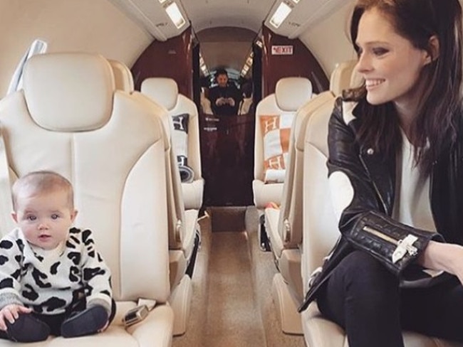 Coco Rocha posted a picture on Instagram of her daughter wearing Atelier Child