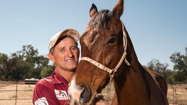 Bush marvel Fab's Cowboy, trained by Bevan "Billy" Johnson. Picture: Racing Queensland.