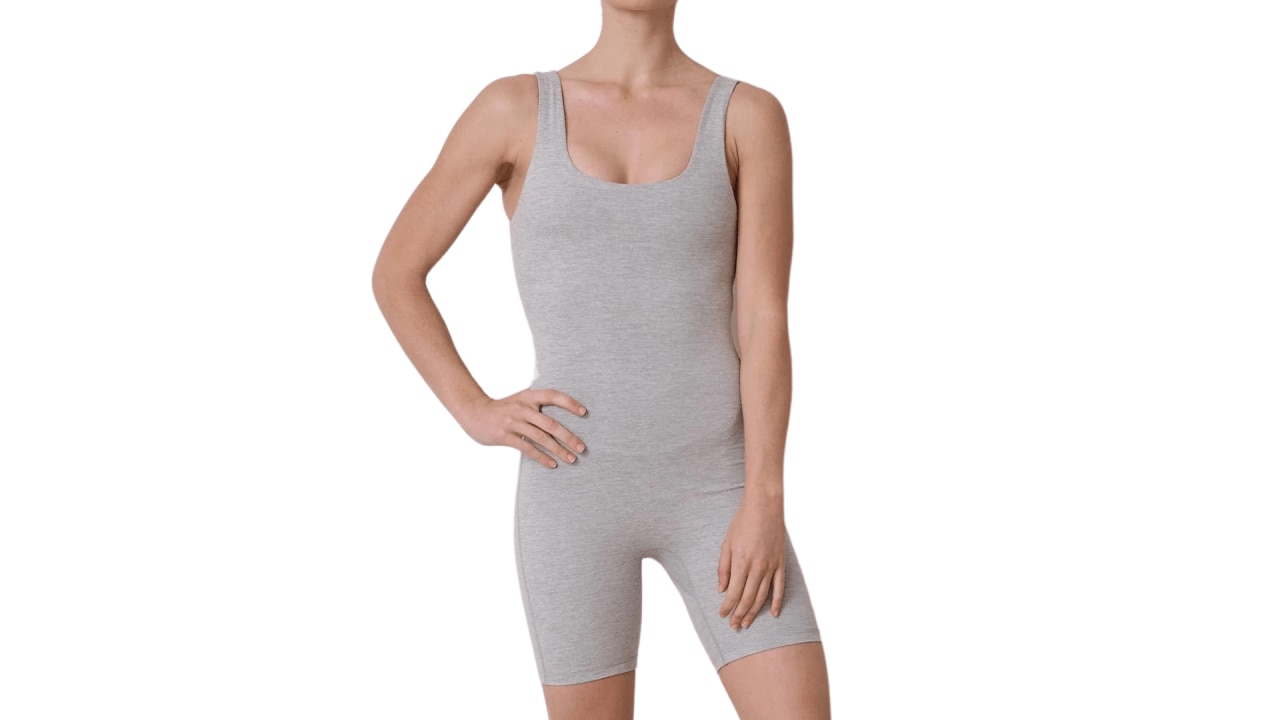 <h2><a href="https://estroni.com.au/products/copy-of-tank-bodysuit-2-0-grey-marle" target="_blank" rel="noopener"><span>Estroni, Tank Bodysuit 2.0, $119 from estroni.com.au</span></a></h2><p><span>Your bestie can wear this flattering bodysuit in the Pilates studio, at home with the dog, or on a morning match run. It&rsquo;s the perfect &lsquo;wellness uniform&rsquo; combining comfort and style in one flattering design. Etsroni&rsquo;s range offers a vast selection of colourways and sizing options, with each bodysuit&rsquo;s removable bust padding making it the perfect fit for self-care Sundays.</span></p><p class="button-common"><a title="estroni" href="https://estroni.com.au/products/copy-of-tank-bodysuit-2-0-grey-marle" target="_blank" data-cta="estroni" data-editable="true">Shop here</a></p>