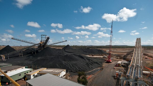 The Carborough Downs mine in the Bowen Basin.