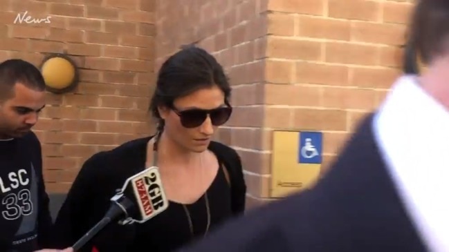 Harriet Wran leaves Wyong Local Court