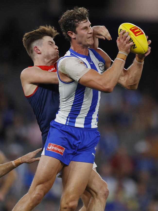 Comben has become a key figure in North Melbourne’s rebuild. Picture: Michael Klein