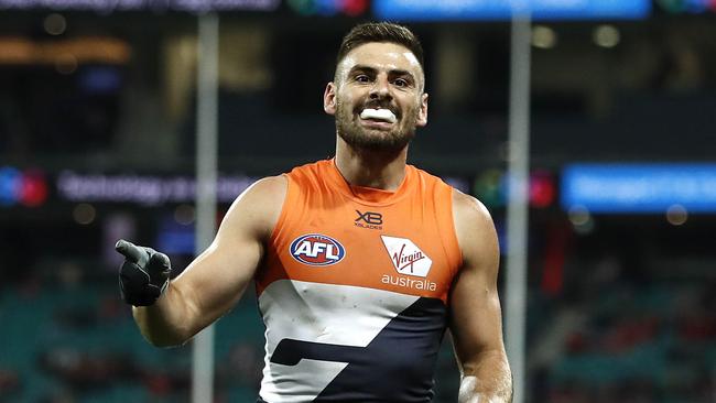 GWS board member Jimmy Bartel is confident Stephen Coniglio will re-sign with the Giants. Picture: Getty Images