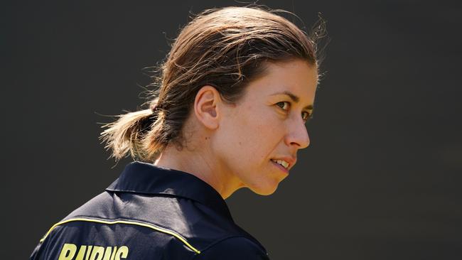 Erin Burns represented Australia in six matches in 2019. Picture: AAP Image/Scott Barbour.