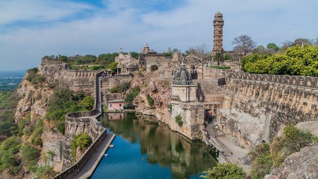 Chittor Fort in Rajasthan, India.