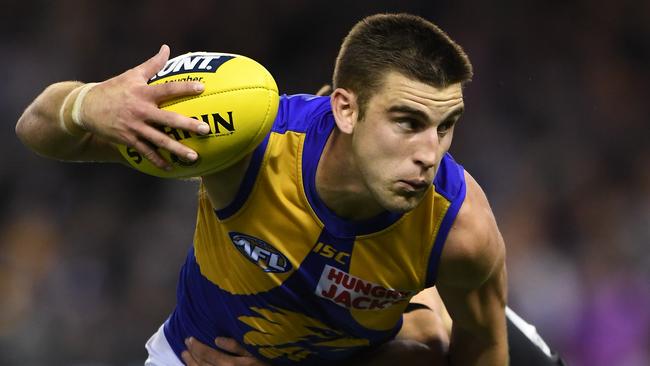 West Coast’s Elliot Yeo has succumbed to osteitis pubis. Picture: AAP