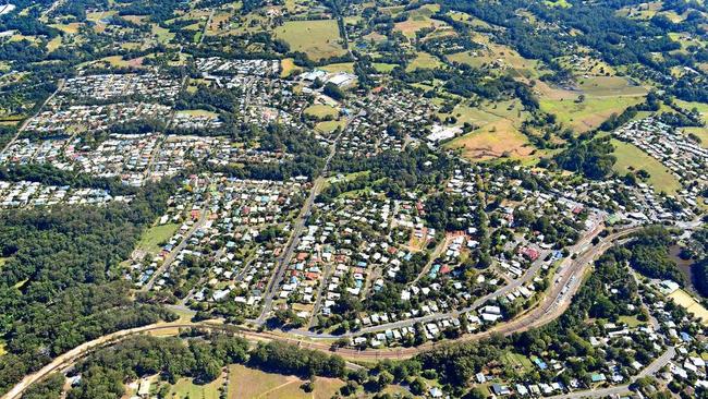 CHANGING: Residential subdivisions are transforming the town of Palmwoods. Picture: John McCutcheon