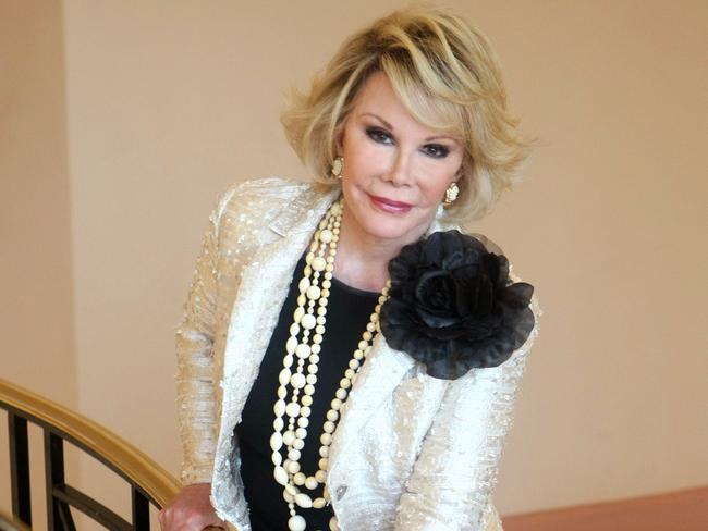 Unplanned biopsy may have led to Joan Rivers’ death.  AP Photo/Lionel Cironneau