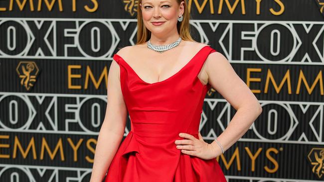 LOS ANGELES, CALIFORNIA - JANUARY 15: Sarah Snook attends the 75th Primetime Emmy Awards at Peacock Theater on January 15, 2024 in Los Angeles, California. (Photo by Neilson Barnard/Getty Images)