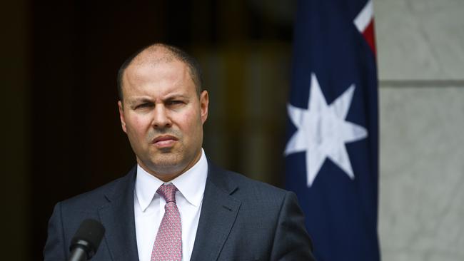 Treasurer Josh Frydenberg. Picture: AAP