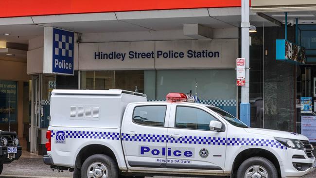 ADV NEWS Hindley Street Police Station Pictures/Russell Millard