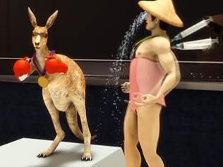 Boxing kangaroo Horton takes out Sun Yang