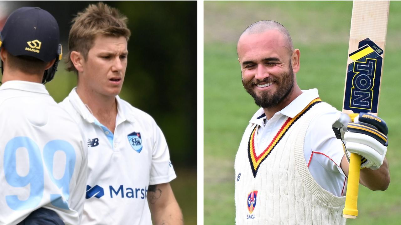 Marsh Sheffield Shield, Victoria Vs NSW, Adam Zampa, Sean Abbott ...