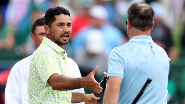 It was a case of so close, yet so far Jason Day. (Photo by Christian Petersen/Getty Images)