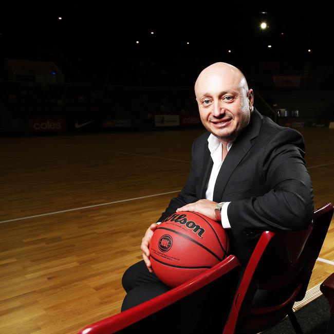 NBL owner Larry Kestelman. Picture: ZAK SIMMONDS