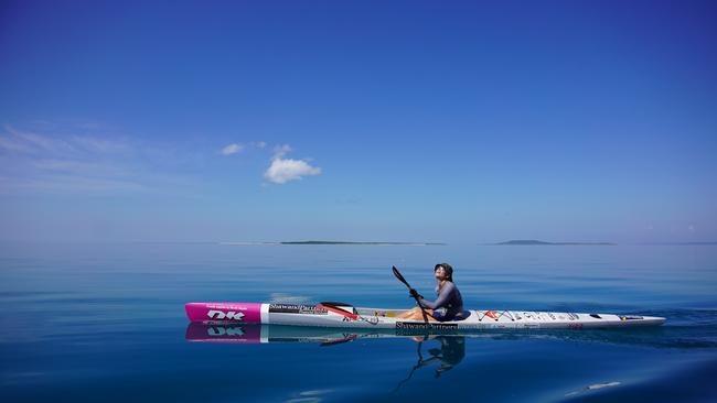 Bonnie Hancock in the Kimberley region, WA Picture: Ben Lavery