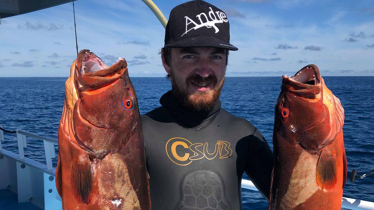 Kieren Limpus competes at World Spearfishing Championships The