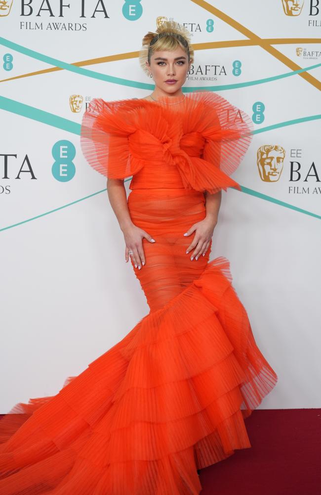 Florence Pugh. Picture: Dominic Lipinski/Getty Images