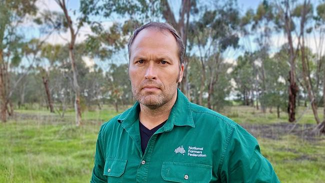 National Farmers’ Federation president David Jochinke.