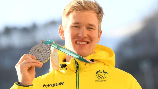 Snowboard Cross rider Jarryd Hughes. Picture: Getty Images.