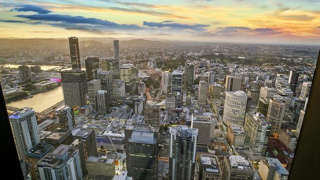 Brisbane's tallest penthouse in the Brisbane Sky Tower - 8803/222 Margaret Street. Picture: Place Real Estate