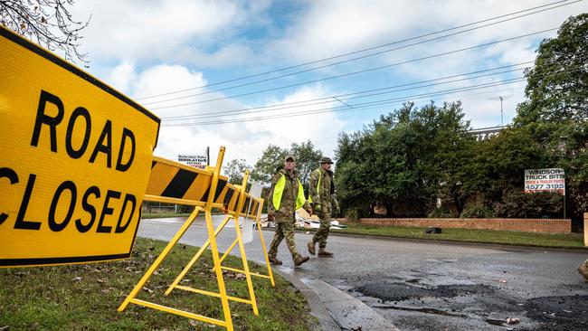 A long recovery process began when the flood waters receded. Picture: NCA NewsWire / Flavio Brancaleone