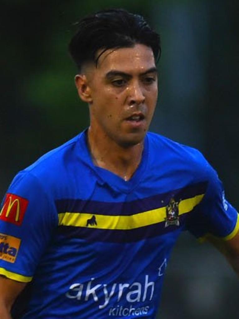 Gympie United Gladiators premier men - Percy Cash, defender/midfielder. Photo: Shane Zahner