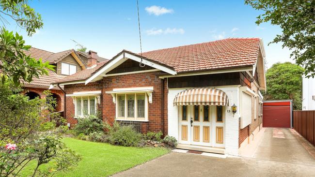 No. 13 Bates St, Strathfield, sold at auction for $410,000 above reserve.