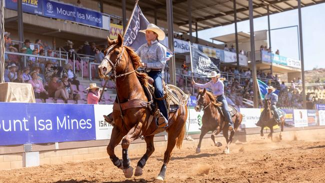 Mount Isa Rodeo in 2024.