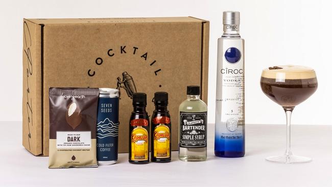 Cocktail Porter’s Espresso Martini pack. Picture: Supplied