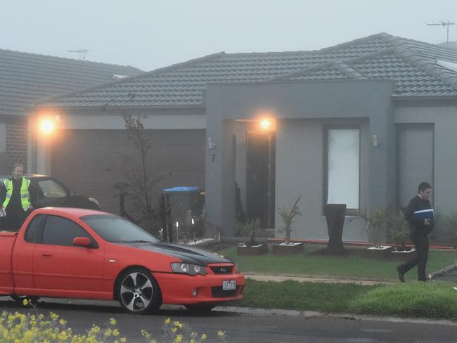 The scene of a home invasion in Tarniet last year. Picture: Nicole Garmston