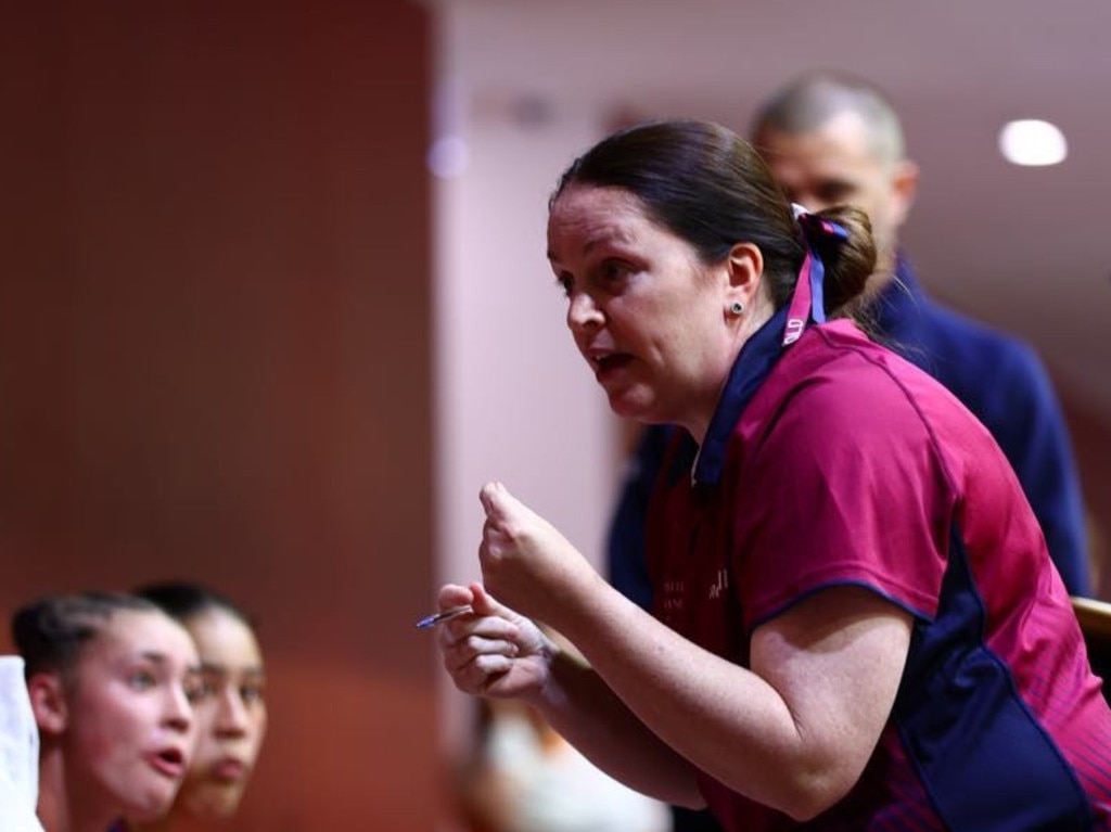 Claws’ coach Anna Young.
