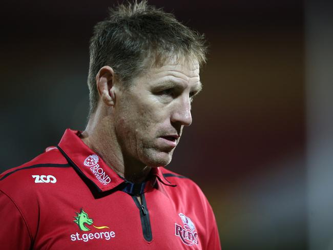 Brad Thorn and the Reds are desperate to finish the season on high. Picture: AAP