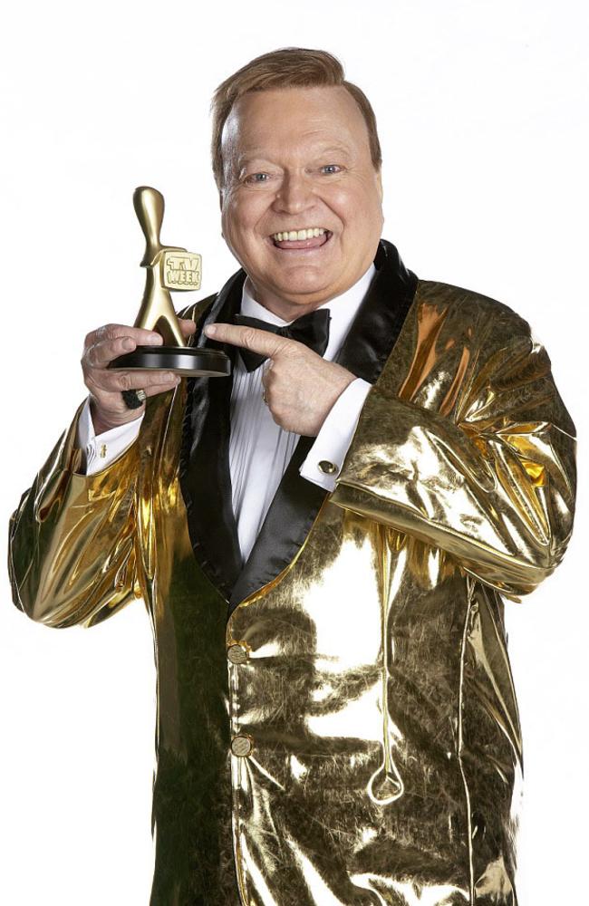 The undisputed king of the Logies, Bert Newton has hosted the awards 19 times. Picture: Supplied