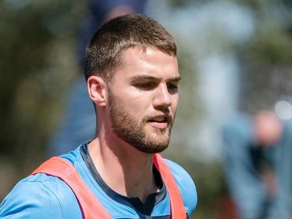 Patrick Flottmann has now made his A-League debut. Pic: Jaime Castaneda