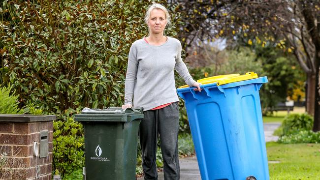 Boroondara resident Melissa Jeuniewic says her council’s “customer first program” is “outrageously expensive”. Picture: Tim Carrafa