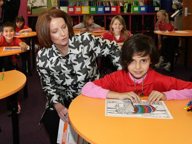Former Prime Minister Julia Gillard introduced the NAPLAN tests in 2008, when she was deputy PM and education minister.