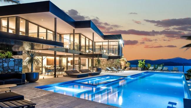 The $8500 a night luxury resort on Hayman Island where Sir Elton John is rumoured to have stayed. Picture: Hamilton Island Luxury Homes