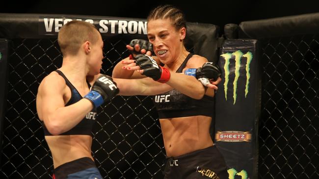 Jedrzejczyk was knocked out by Rose Namajunas last November.