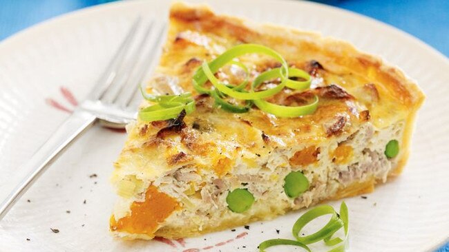 Tuna was made to be in quiche.