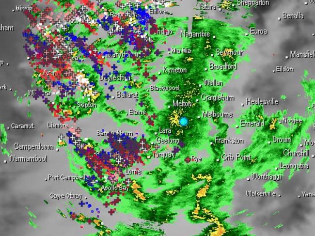 The Bureau of Meteorology (BOM) has issued a severe storm warning for damaging winds in parts of Victoria. Picture: Supplied