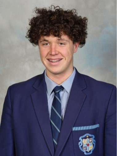 Jaylen Atkins from Sacred Heart College was awarded with a 99.35 ATAR score. Picture: Supplied