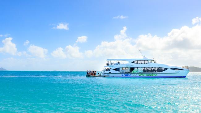 Cruise Whitsundays staff are partaking in strike action amid a payrise dispute.