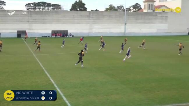 Replay: Victoria White v WA (U15 5th/6th playoff game) - Football Australia Girls National Youth Championships Day 6