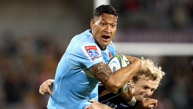 Andrew Slack says he doesn’t agree with the Israel Folau decision but says it is a decision made with integrity. Picture: Mark Metcalfe/Getty Images