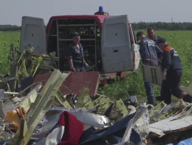 No one could confirm where these pieces of debris were headed.