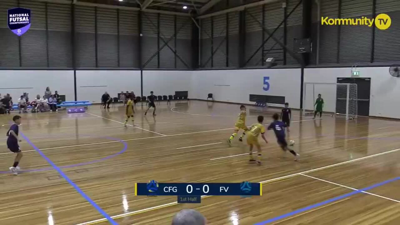 Replay: Capital Football Gold v Football Victoria (U12 Boys) - 2025 National Futsal Championships Day 2