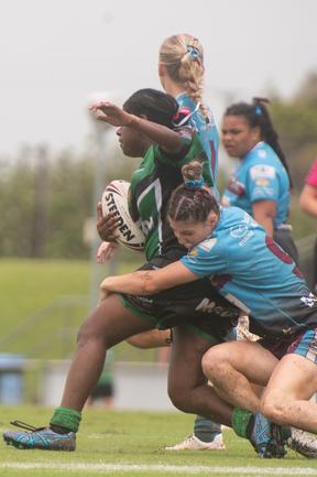 Mackay Cutters vs Townsville Blackhawks Harvey Norman U17's Saturday 22 February 2025 Picture:Michaela Harlow