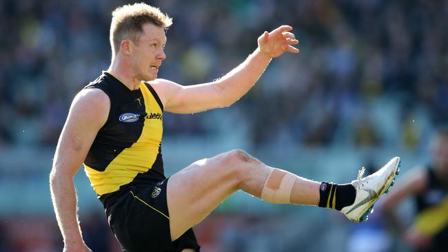 Lynch will team up with Coleman Medallist Jack Riewoldt. Picture: Michael Klein